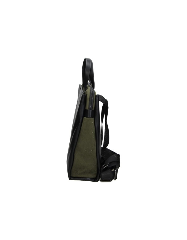 Mochila de paseo DEVOTA&LOMBA 160515 negra y verde
