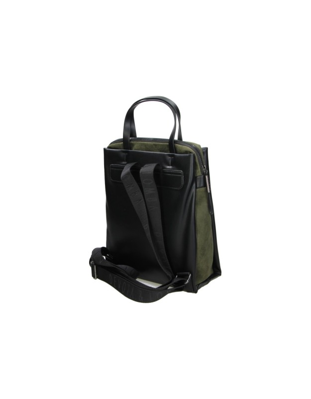 Mochila de paseo DEVOTA&LOMBA 160515 negra y verde