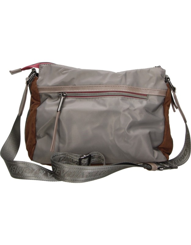 Bolso bandolera DEVOTA&LOMBA 261306 en color taupe para mujer