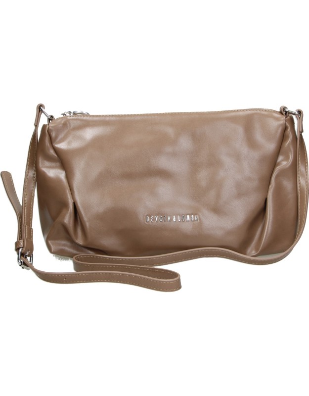 Bolso bandolera DEVOTA&LOMBA 160801 en taupe para mujer