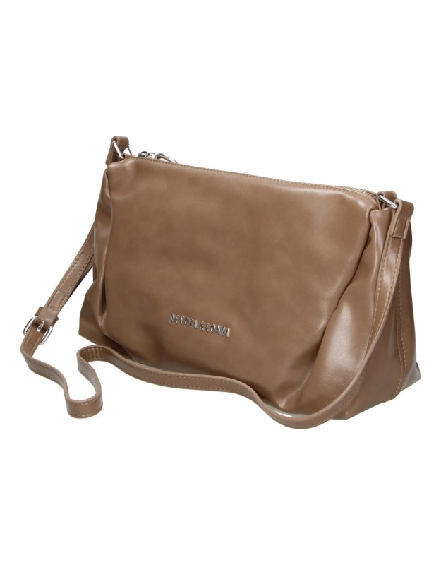 Bolso bandolera DEVOTA&LOMBA 160801 en taupe para mujer
