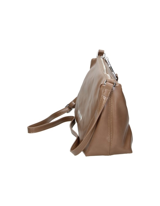 Bolso bandolera DEVOTA&LOMBA 160801 en taupe para mujer