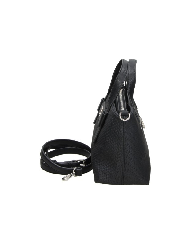 Bolso con asas DON ALGODON 0si7816001 negro para mujer