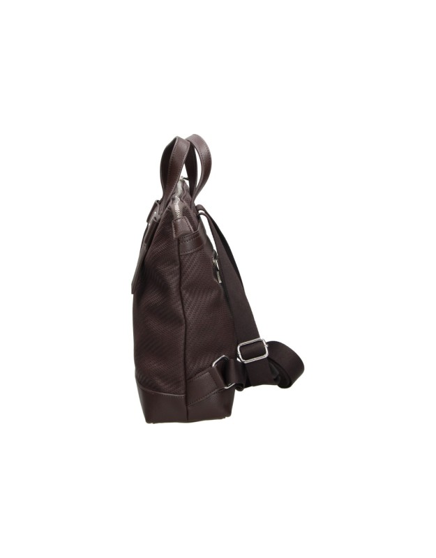 Mochila de paseo marrón DON ALGODON 0si7817051 para mujer