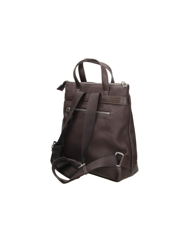 Mochila de paseo marrón DON ALGODON 0si7817051 para mujer