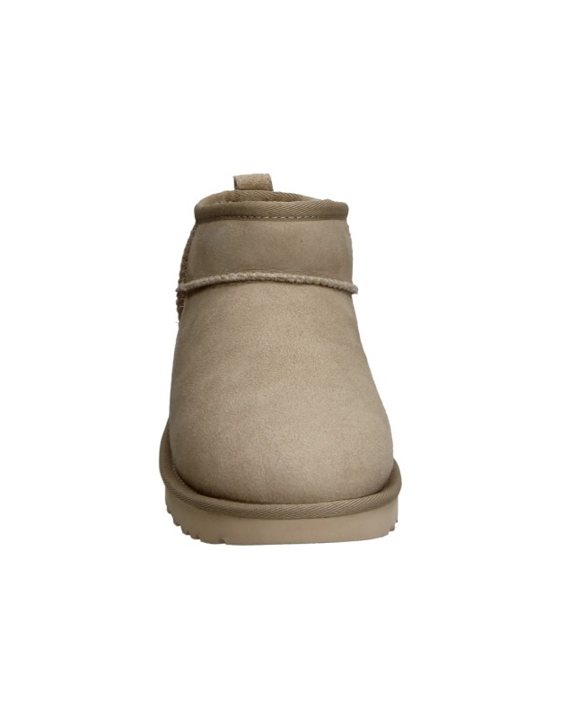 Botines UGG classic ultra mini beige para mujer