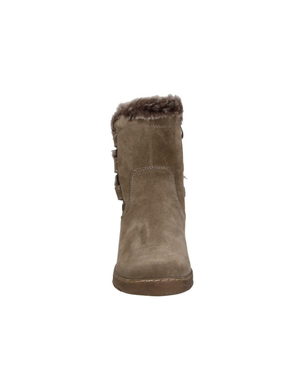 Botas water resistant marrones C. TAPIOCA T573-5 para mujer
