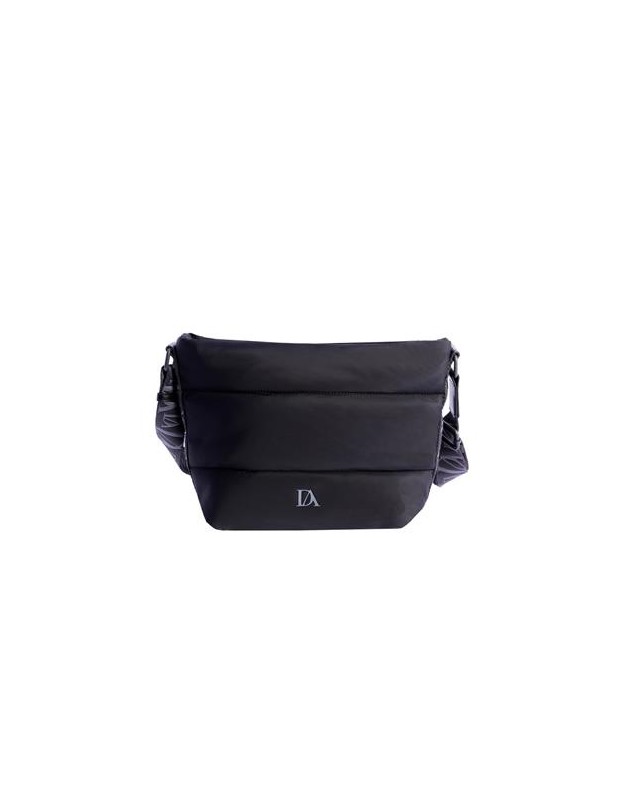 Bolso bandolera negro DON ALGODON 0si7838001 para mujer
