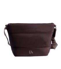 Bolso bandolera marrón DON ALGODON 0si7838051 para mujer
