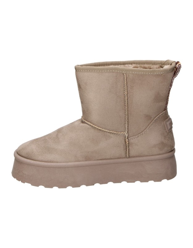 Botines australianos con plataforma D'Angela DHI31969 en taupe
