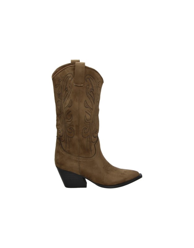 Botas cowboy con tacón Skydiva Her marrones para mujer