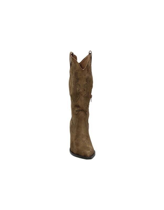 Botas cowboy con tacón Skydiva Her marrones para mujer