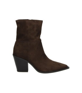 Botines de tacón Skydiva Serve marrones para mujer