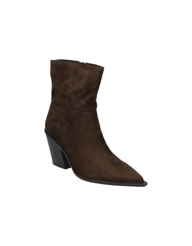 Botines de tacón Skydiva Serve marrones para mujer