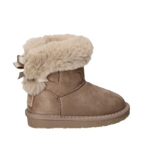 Botas water resistant CONGUITOS en taupe para niña ossh140066
