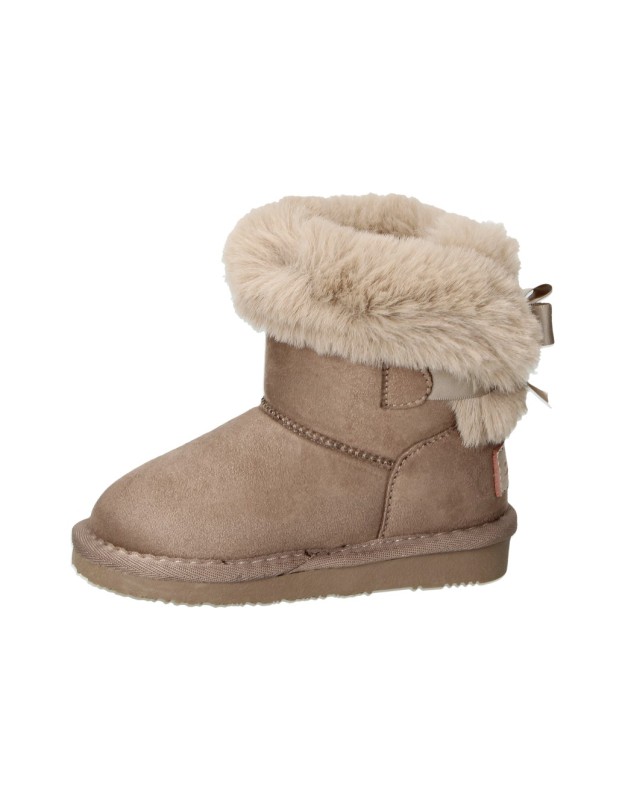 Botas water resistant CONGUITOS en taupe para niña ossh140066