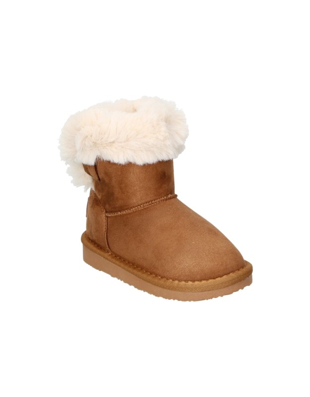 Botas water resistant CONGUITOS en camel para niña ossh140066