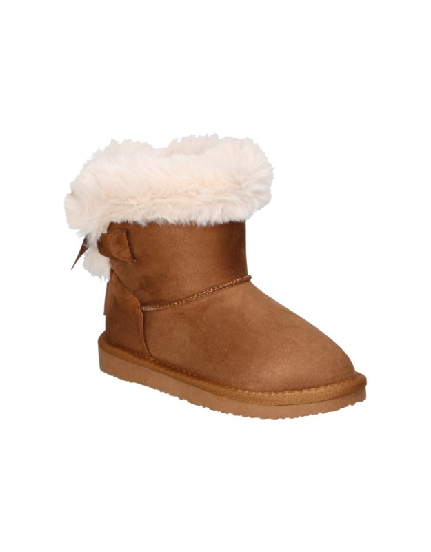 Botas water resistant CONGUITOS en camel para niña bjsh542021