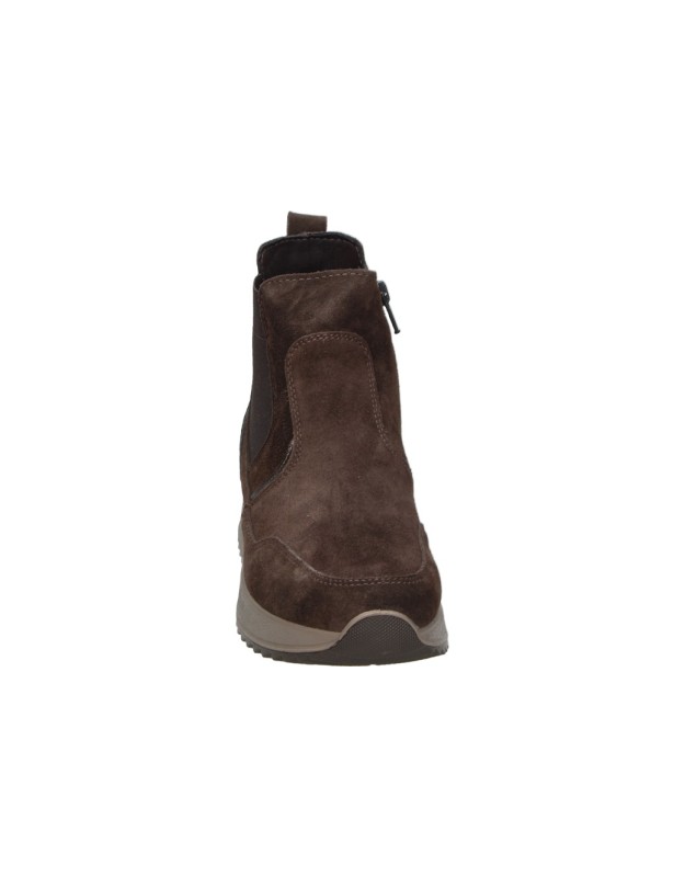 Botines Gore-Tex de piel con cuña IMAC marrones 208409.7103.017