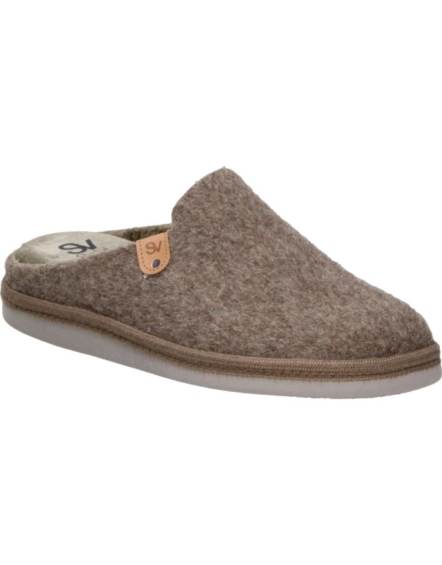 Zapatillas de casa destalonadas Salvi Elfo marrones 47l-000