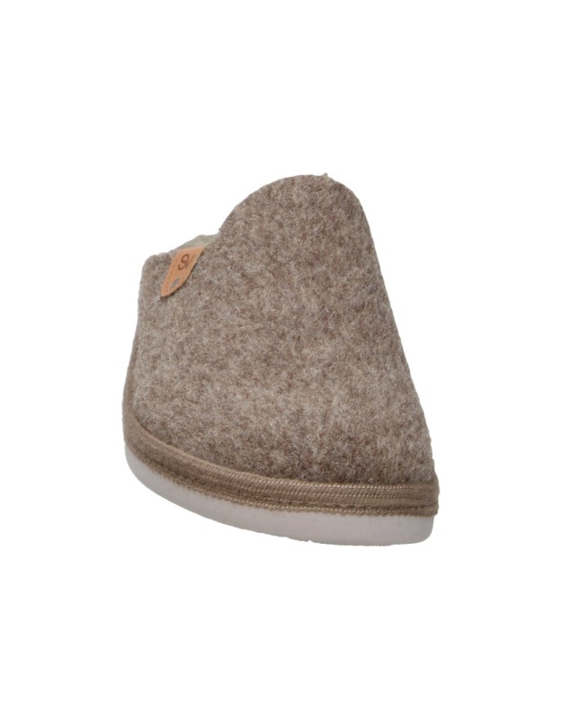 Zapatillas de casa destalonadas Salvi Elfo marrones 47l-000