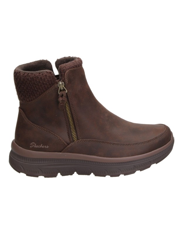 Botines SKECHERS 168216-choc marrones para mujer