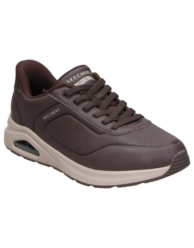 Zapatillas marrones SKECHERS 183443-choc para hombre