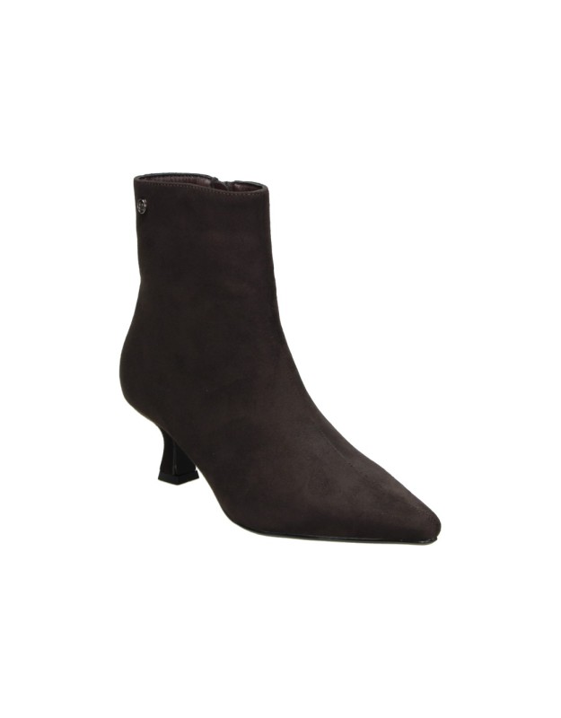 Botines con tacón BUONAROTTI a6011f marrón chocolate para mujer