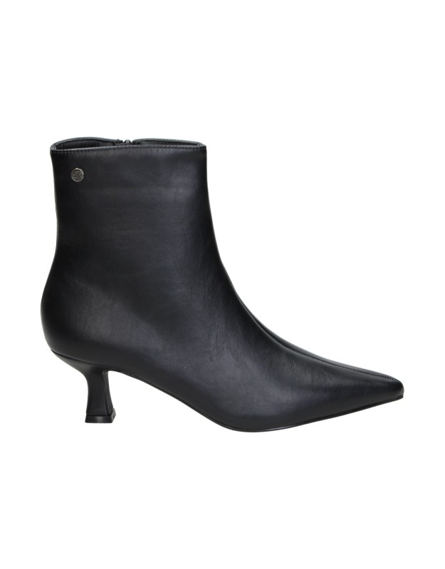 Botines de tacón BUONAROTTI a6202f negros para mujer