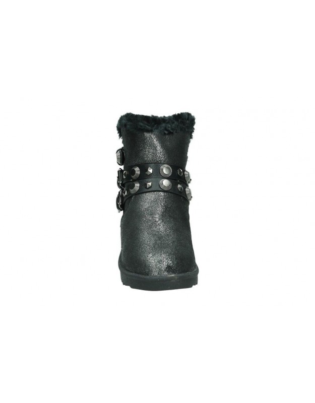Botas casual de moda joven  wl182670-11 color negro