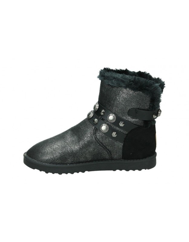 Botas casual de moda joven  wl182670-11 color negro