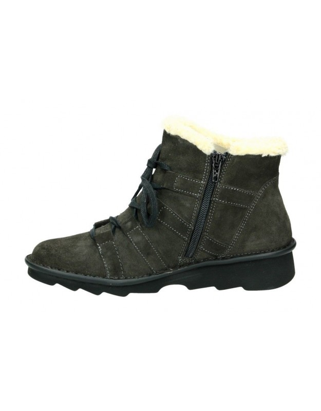  gris 377-019 botines para señora