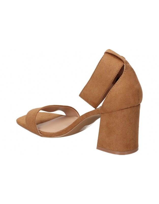 Sandalias casual de moda joven only amanda ankle color marron