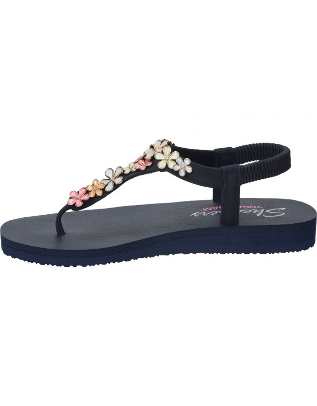 Sandalias con detalles flores SKECHERS