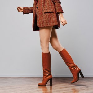 botas altas con tacon mujer
